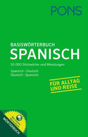 PONS Basiswörterbuch Spanisch