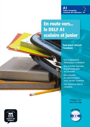 En route vers... le DELF A1 scolaire et junior. Buch mit Audio-CD