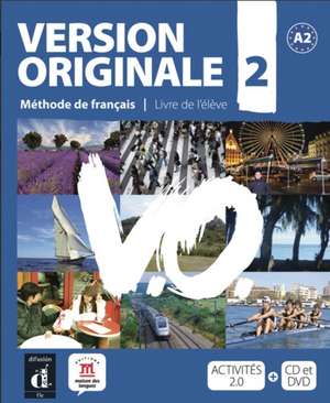 Version originale A2/Kursbuch m. Audio-CD + DVD