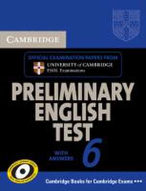 Cambridge Preliminary English Test 6/Self-study Pack
