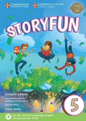 Storyfun for Starters, Movers and Flyers 5. Student's Book with online activities and Home Fun Booklet. 2nd Edition