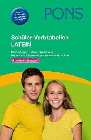 PONS Schüler-Verbtabellen Latein