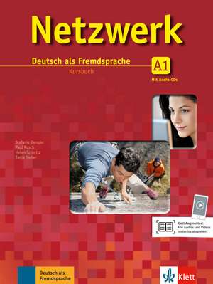 Netzwerk A1 - Kursbuch mit 2 Audio-CDs de Paul Rusch