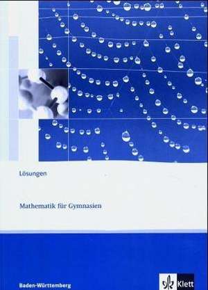 Lambacher Schweizer. 7. Schuljahr. Lösungen. Baden-Württemberg