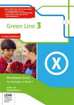 Green Line 3. 7. Klasse. Workbook Extra mit digitalen Medien zum Arbeitsheft in der Klett Lernen App Klasse 7