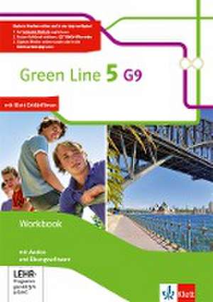 Green Line 5 G9. Workbook mit eingedrucktem Schlüssel zum Download von Online-Material Klasse 9