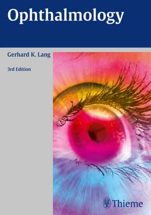 Ophthalmology de Gerhard K. Lang