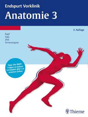 Endspurt Vorklinik: Anatomie 3 de Ulrike Bommas-Ebert