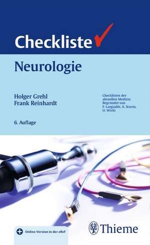 Checkliste Neurologie de Holger Grehl