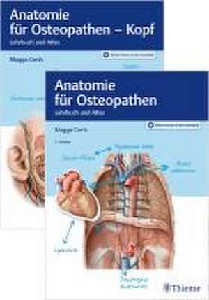 Set Anatomie für Osteopathen de Magga Corts