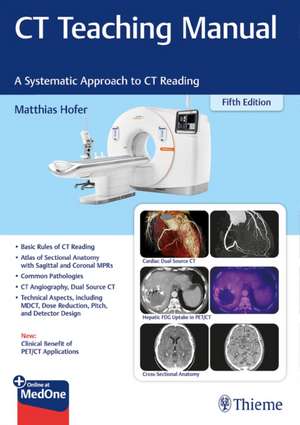 CT Teaching Manual – A Systematic Approach to CT Reading de Matthias Hofer