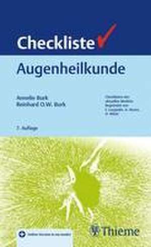 Checkliste Augenheilkunde de Annelie Burk