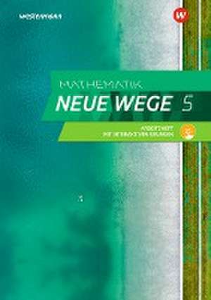 Mathematik Neue Wege SI 5. Arbeitsheft mit interaktiven Übungen. Für Hamburg