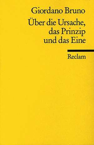 Über die Ursache, das Prinzip und das Eine de Philipp Rippel