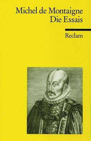 Essais de Michel de Montaigne