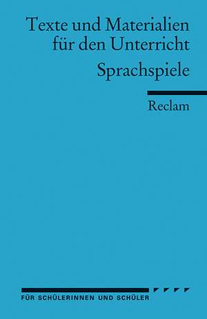 Sprachspiele de Rainer Weller