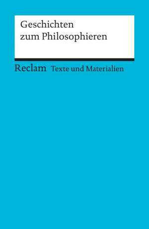 Geschichten zum Philosophieren de Jutta Kähler