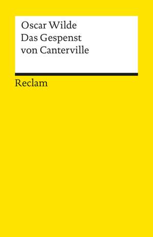 Das Gespenst von Canterville de Oscar Wilde