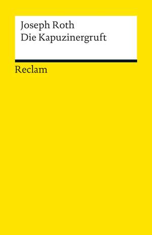 Die Kapuzinergruft de Joseph Roth