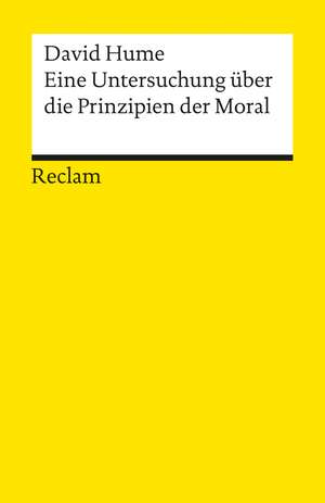 Eine Untersuchung über die Prinzipien der Moral de David Hume