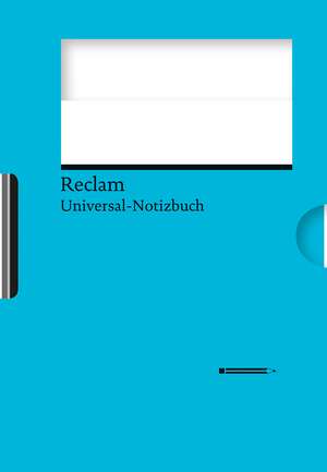 Reclams Universal-Notizbuch (blau)