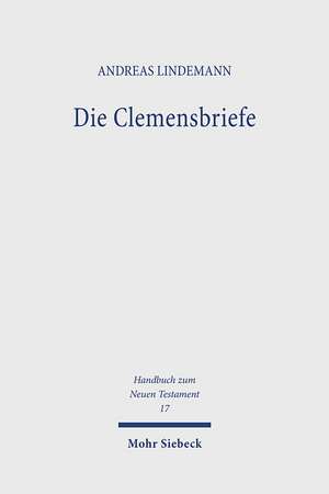 Die Clemensbriefe de Andreas Lindemann