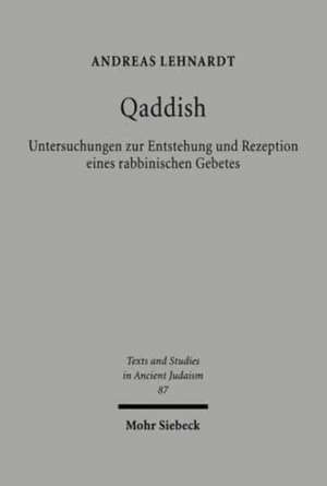 Qaddish de Andreas Lehnardt