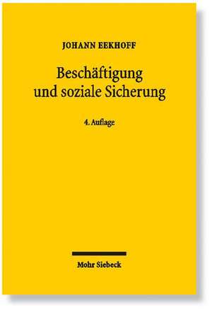 Beschaftigung Und Soziale Sicherung: Ein Anderer Zugang Zum Fruhen Christentum de Johann Eekhoff