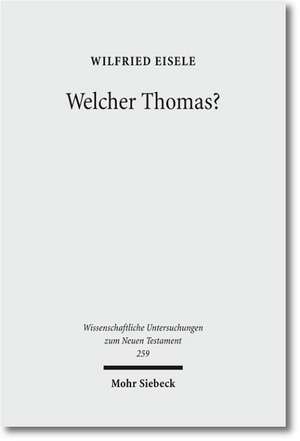 Welcher Thomas? de Wilfried Eisele