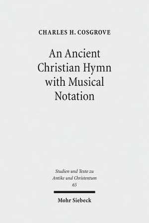 An Ancient Christian Hymn with Musical Notation