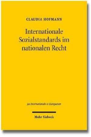 Internationale Sozialstandards Im Nationalen Recht: Eine Untersuchung Am Beispiel Des Systems Sozialer Sicherheit in Sudafrika de Claudia Hofmann