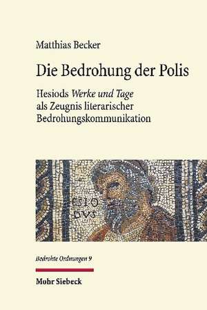 Die Bedrohung der Polis de Matthias Becker