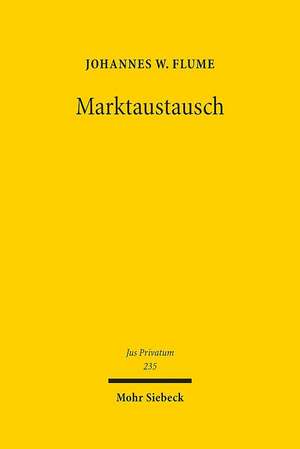 Marktaustausch de Johannes W. Flume