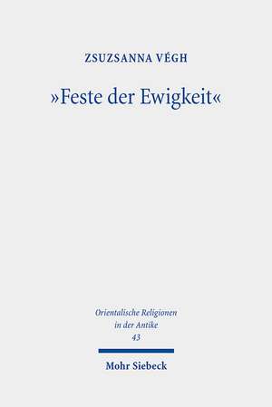 "Feste der Ewigkeit" de Zsuzsanna Végh