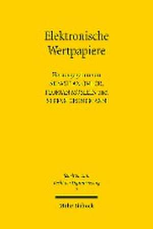 Elektronische Wertpapiere de Sebastian Omlor