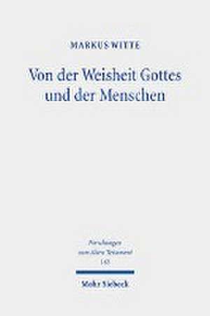 Von der Weisheit Gottes und der Menschen de Markus Witte