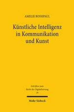 Künstliche Intelligenz in Kommunikation und Kunst de Amelie Rossipaul