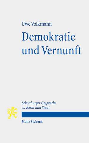 Demokratie und Vernunft de Uwe Volkmann