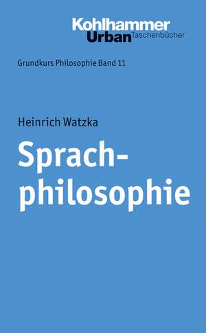 Sprachphilosophie de Heinrich Watzka