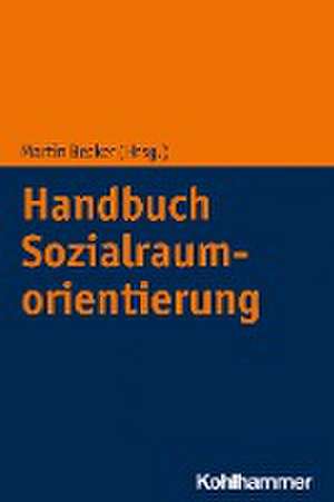 Handbuch Sozialraumorientierung de Martin Becker