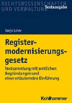 Registermodernisierungsgesetz de Tanja Laier