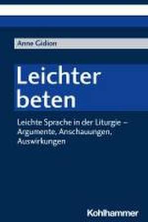 Leichter beten de Anne Gidion