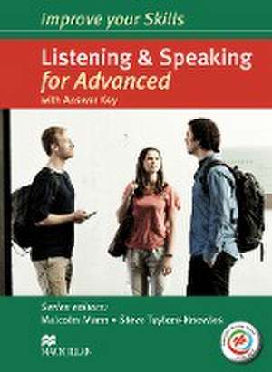 Improve your Skills for Advanced (CAE): Improve your Skills: Listening & Speaking for Advanced (CAE). Student's Book with MPO, Key and 2 Audio-CDs de Malcolm Mann