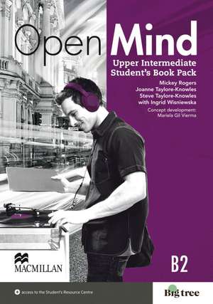 Open Mind Upper Intermediate. Student's Book with Webcode (incl. MP3) + Online-Workbook de MICKEY ROGERS