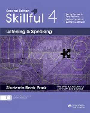 Skillful 2nd edition Level 4 - Listening and Speaking/ Student's Book with Student's Resource Center and Online Workbook de Emma Pathare