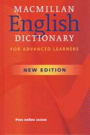 Macmillan English Dictionary for Advanced Learners