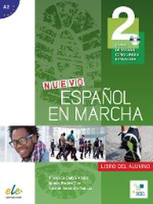 Nuevo Español en marcha 2. Kursbuch mit Audio-CD de Francisca Castro Viúdez