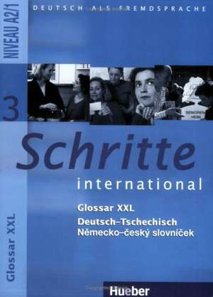 Schritte international 3. Glossar XXL Deutsch-Tschechisch