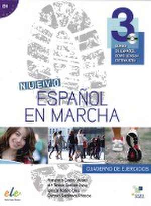 Nuevo Español en marcha 3. Arbeitsbuch mit Audio-CD de Francisca Castro Viúdez