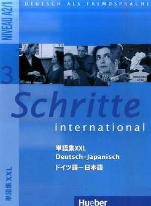 Schritte international 3. Glossar XXL Deutsch-Japanisch de Daniel Kern